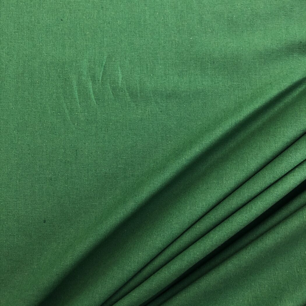 Parley Linen/ Cotton Blend - Emerald Green — Fabric Deluxe