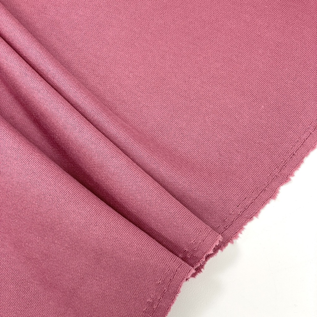 100% Cotton French Terry - Rouge — Fabric Deluxe