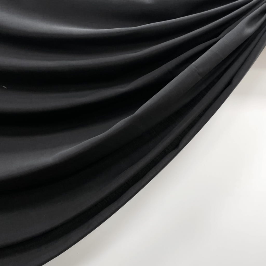 Black Fabric, Tencel Blend Fabric